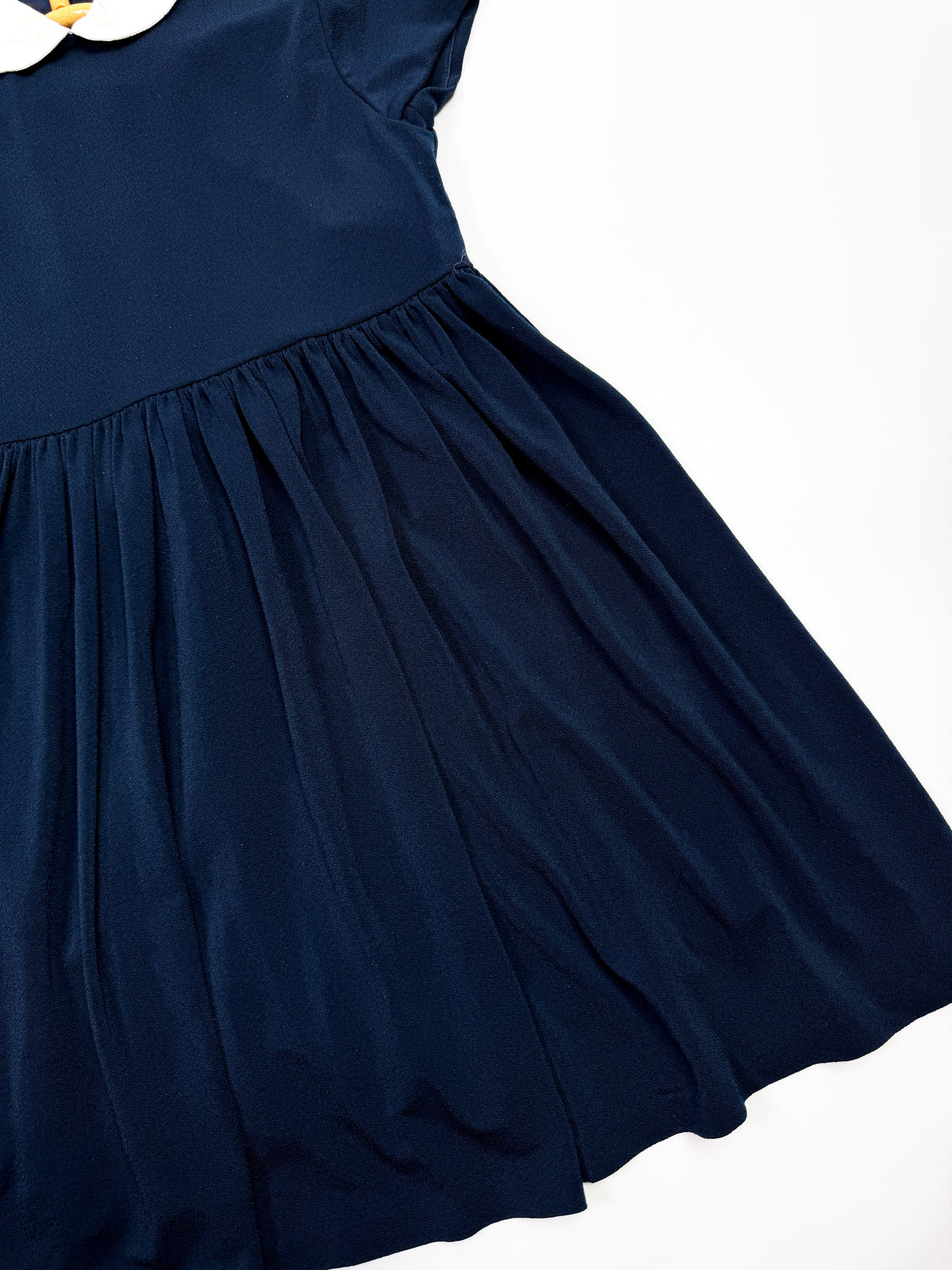 Ralph Lauren Navy Peter Pan Collar Dress
