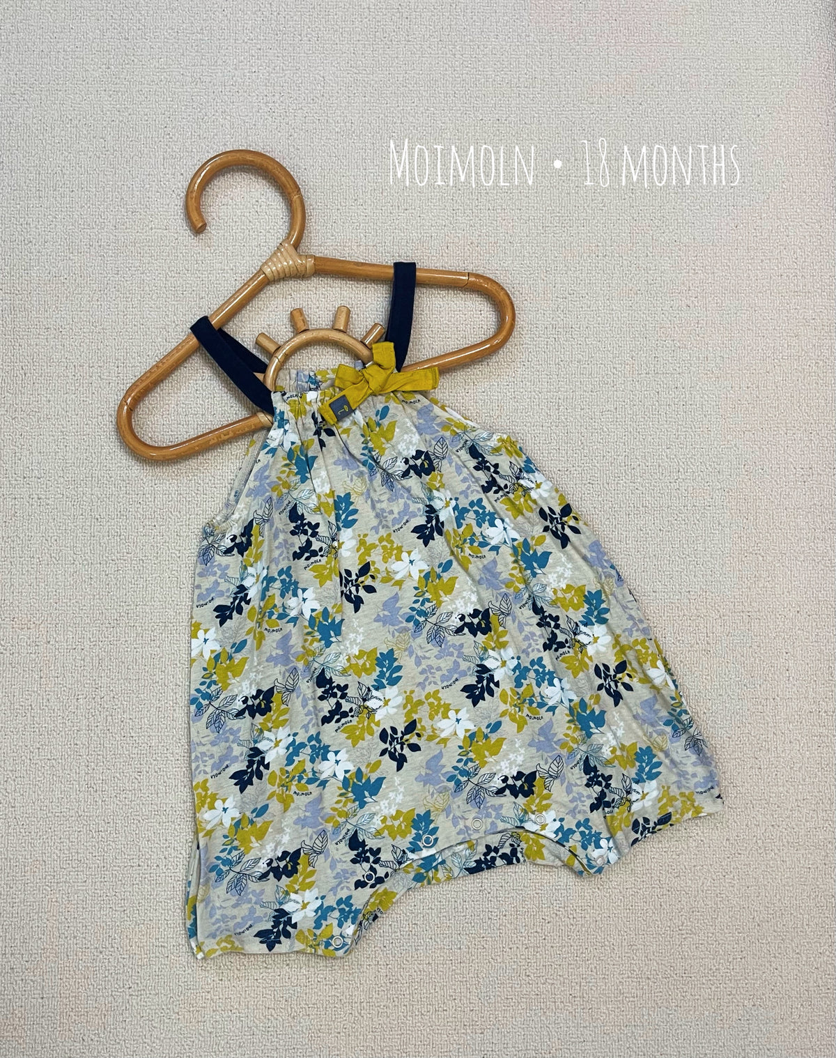 Moimoln Floral  Romper