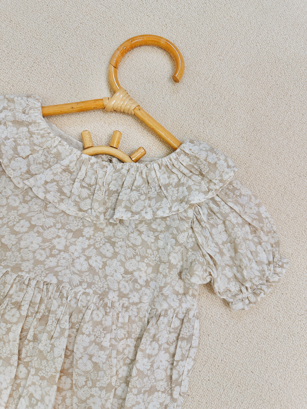 AOSTA Floral Ruffle Romper