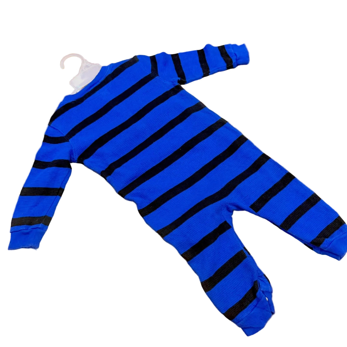 Ralph Lauren striped waffle-knit overall fave!