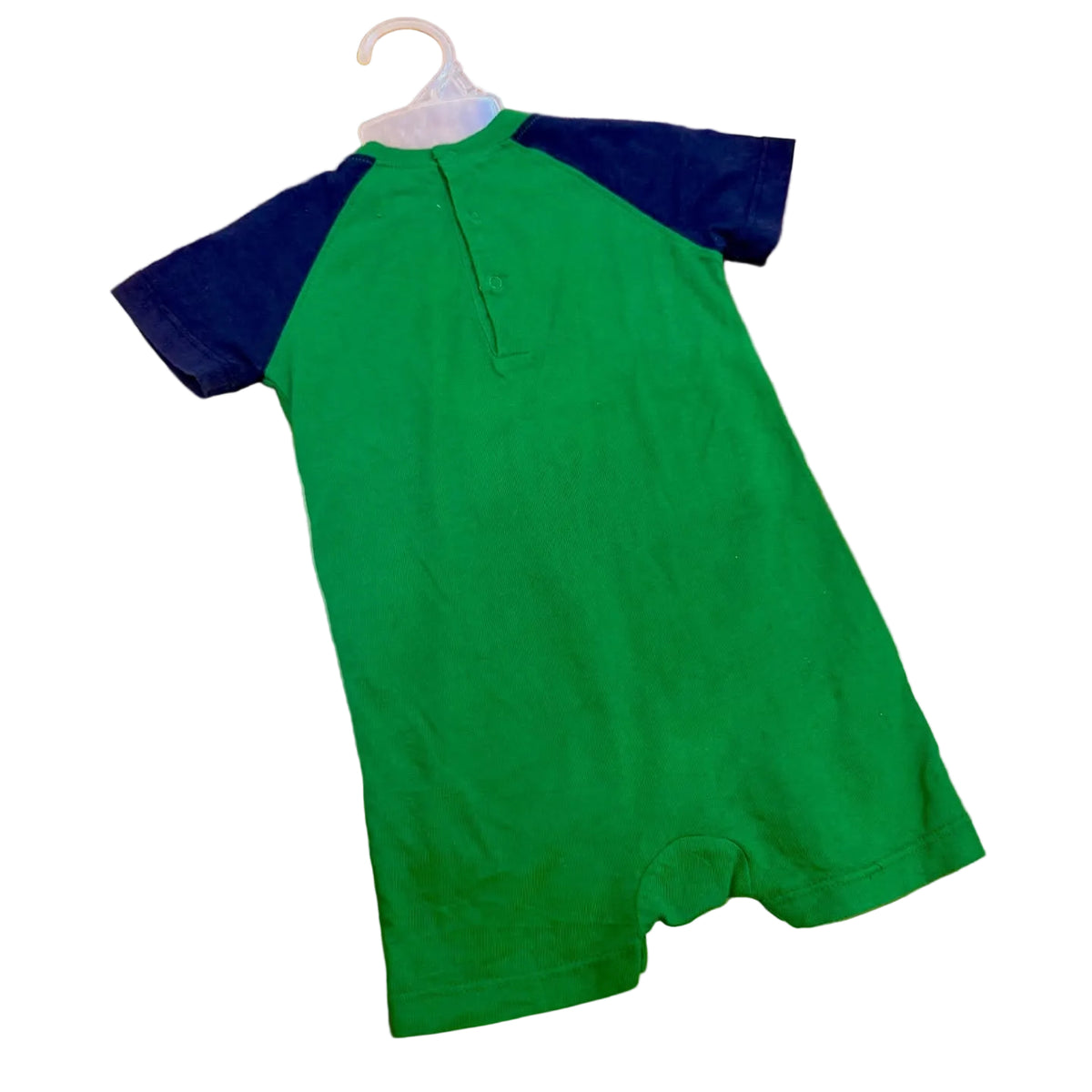 Ralph Lauren varsity short sleeve romper