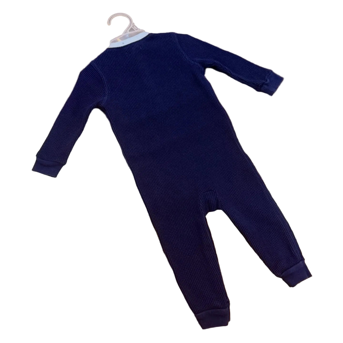 Ralph Lauren textured waffle-knit overall