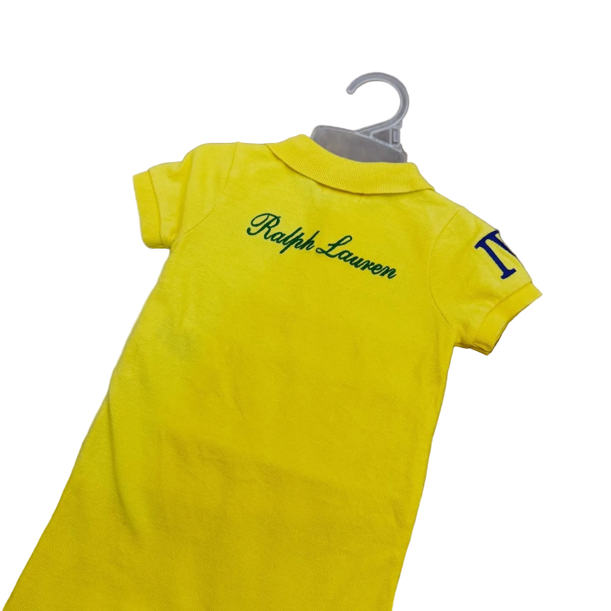 Ralph Lauren crested polo romper