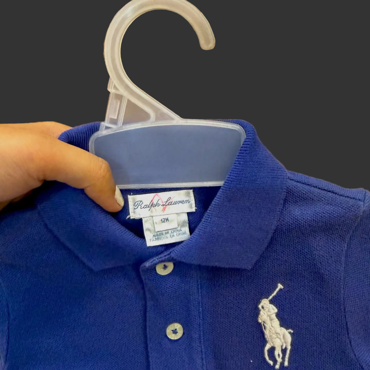 Ralph Lauren classic long sleeve overall