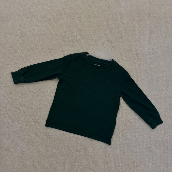 Ralph Lauren forest green basic long sleeve