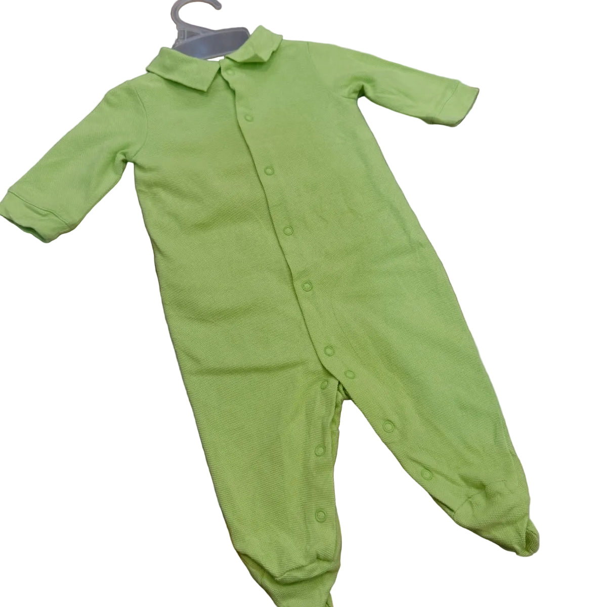 Ralph Lauren lime green long sleeve polo coverall