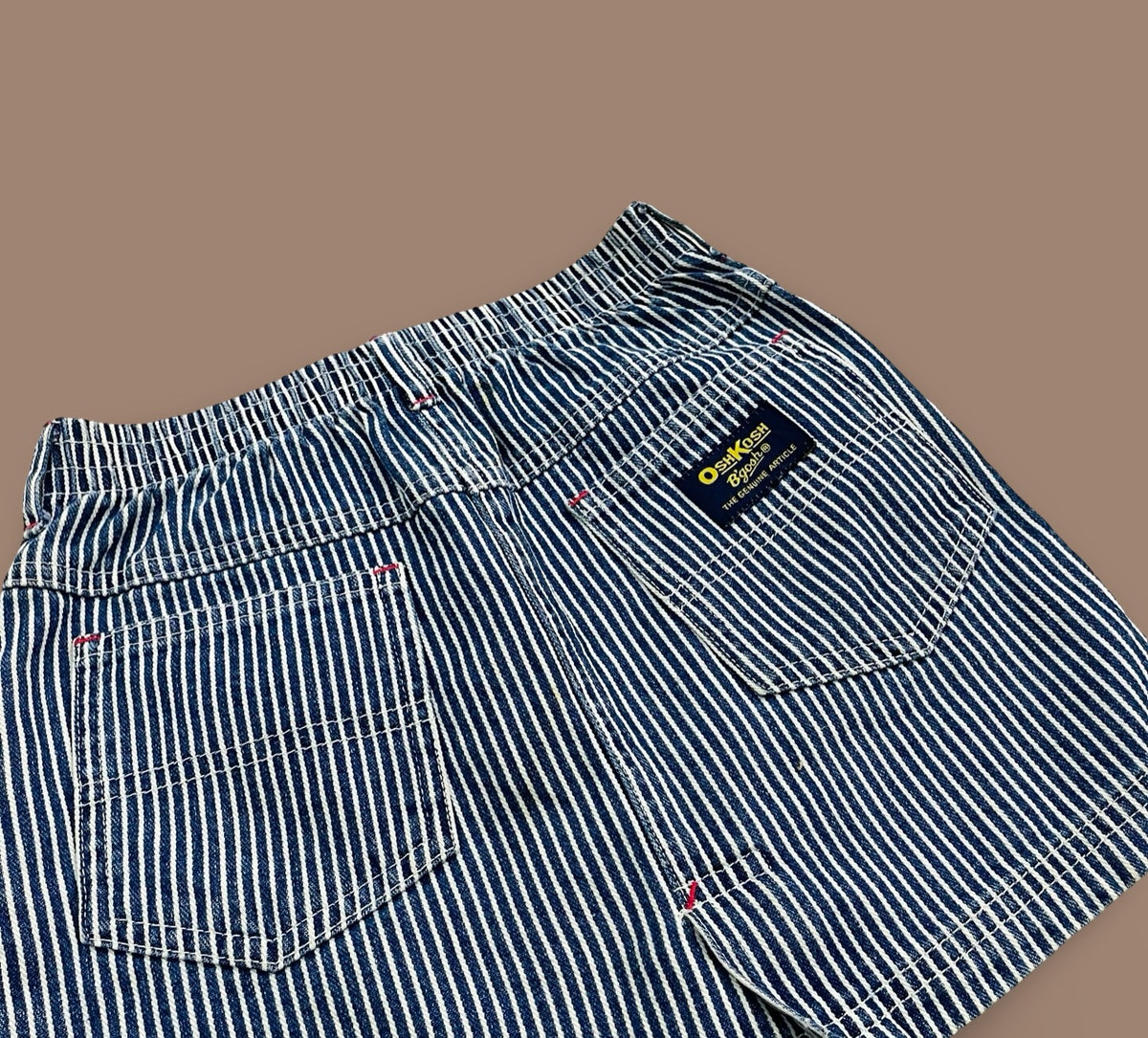OshKosh B'gosh hickory stripe denim skirt