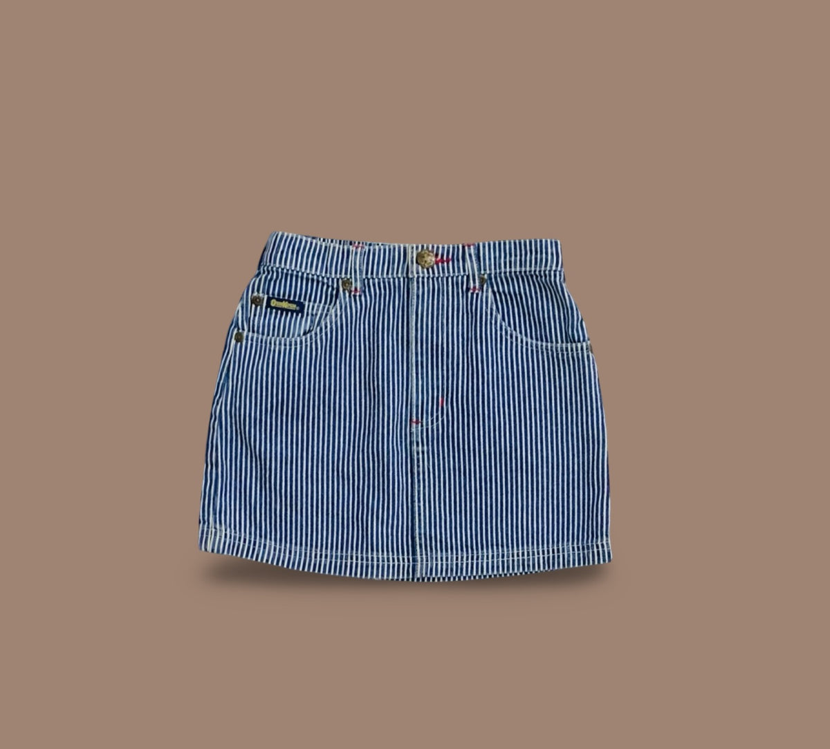 OshKosh B'gosh hickory stripe denim skirt
