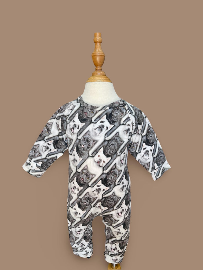 MOLO fairfax english bulldog baby romper