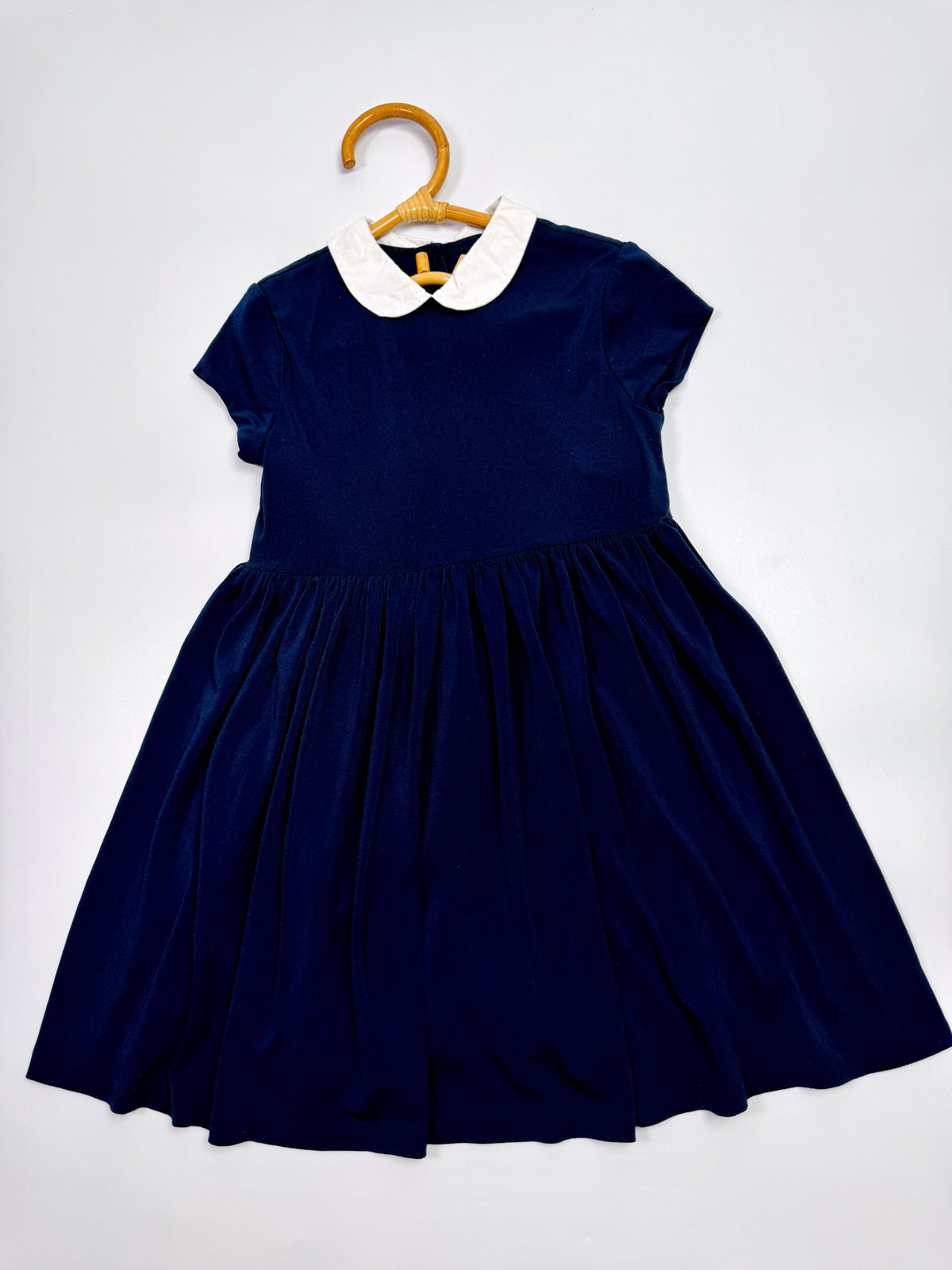 Ralph Lauren Navy Peter Pan Collar Dress