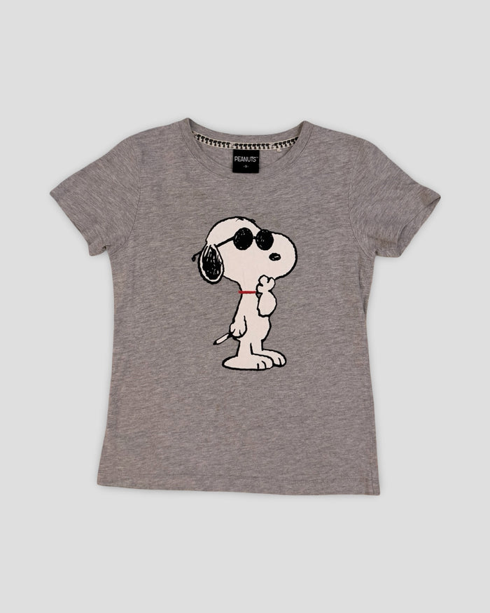 Peanuts ‘joe cool’ grey graphic tee