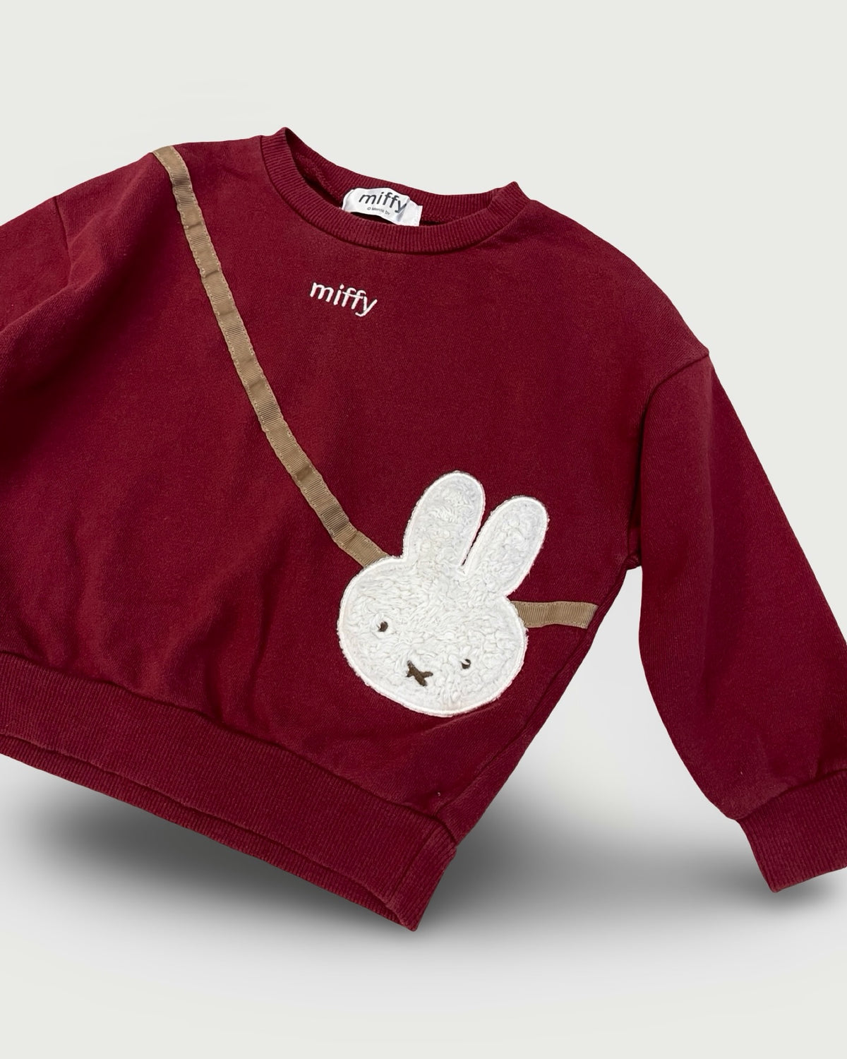 Miffy crossbody bag patch sweatshirt