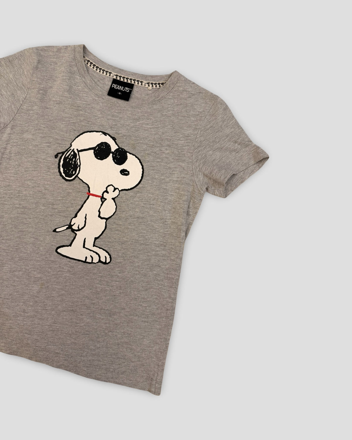 Peanuts ‘joe cool’ grey graphic tee