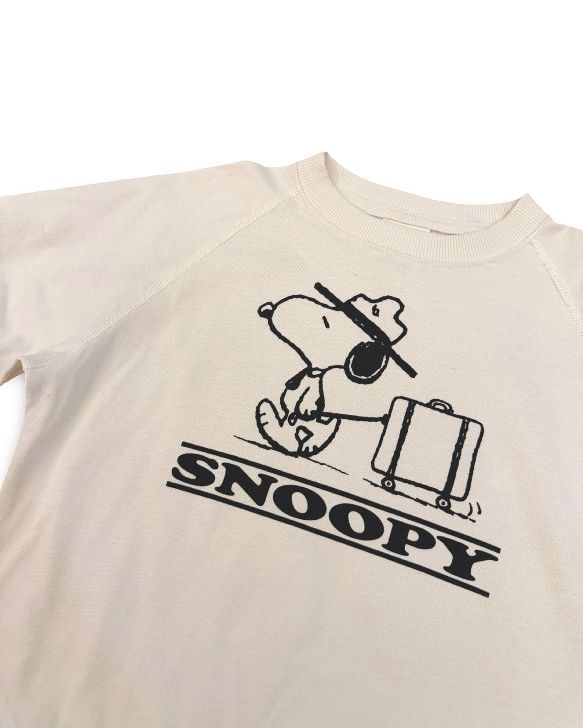 GU x peanuts snoopy travel short sleeve sweatshirt