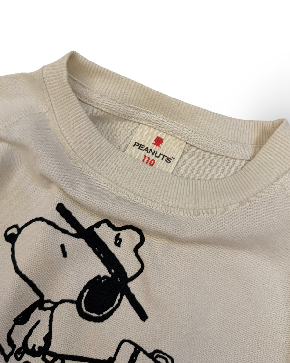 GU x peanuts snoopy travel short sleeve sweatshirt