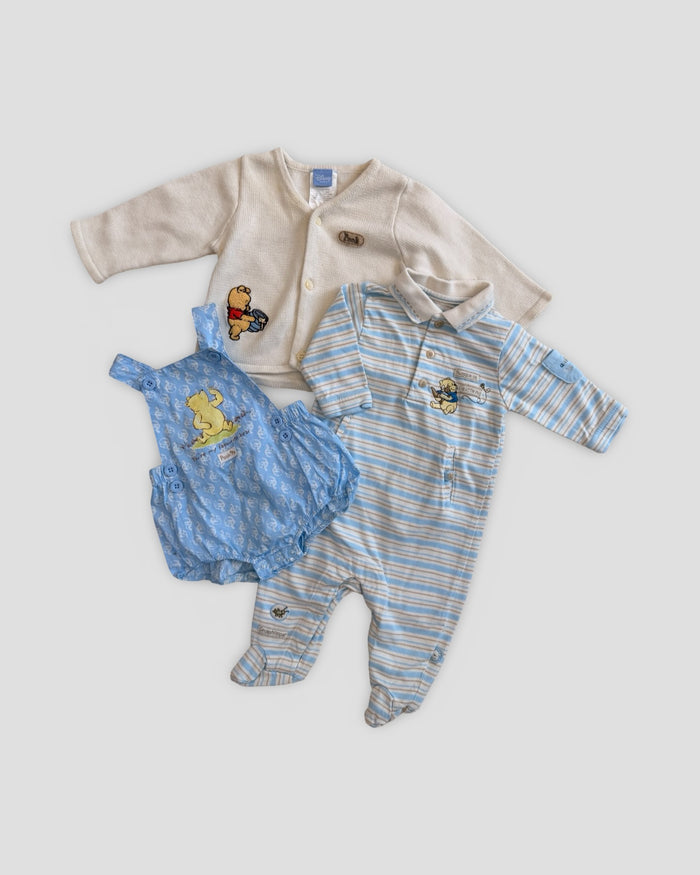 Classic winnie the pooh 3pc curated bundle