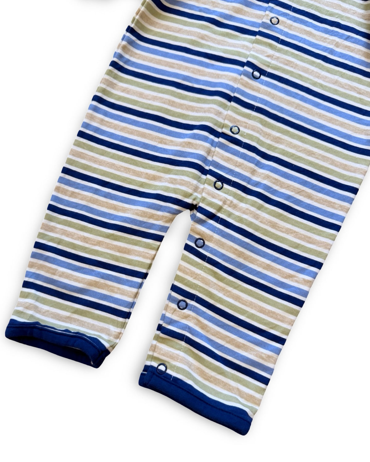 CLASSIC POOH vintage striped winnie the pooh long sleeve polo jumpsuit