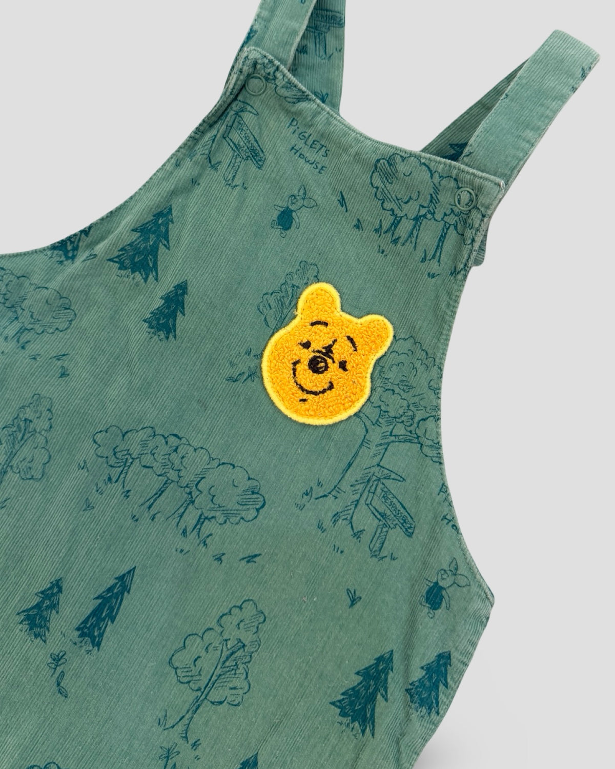 Marks & Spencer classic pooh forest corduroy overalls