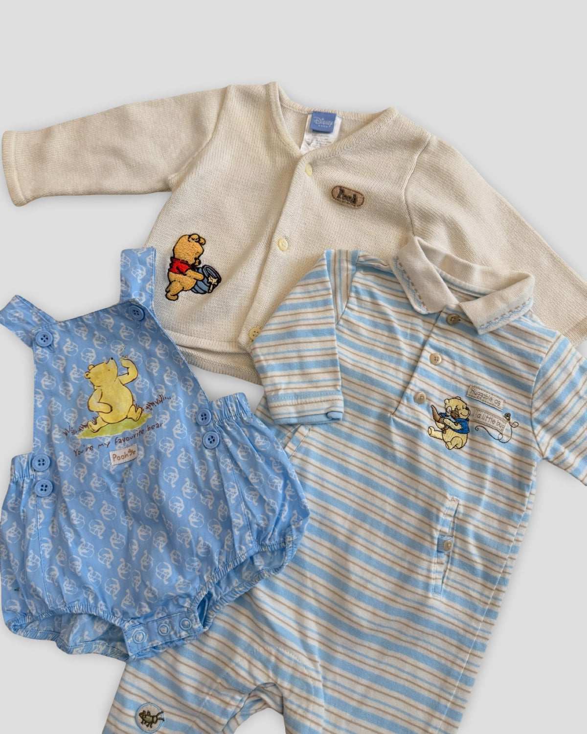 Classic winnie the pooh 3pc curated bundle