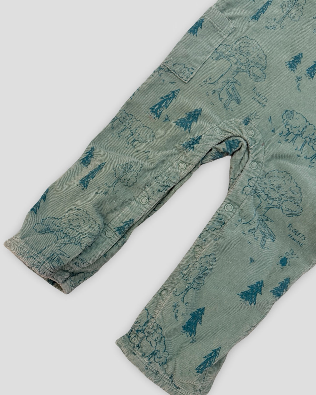 Marks & Spencer classic pooh forest corduroy overalls