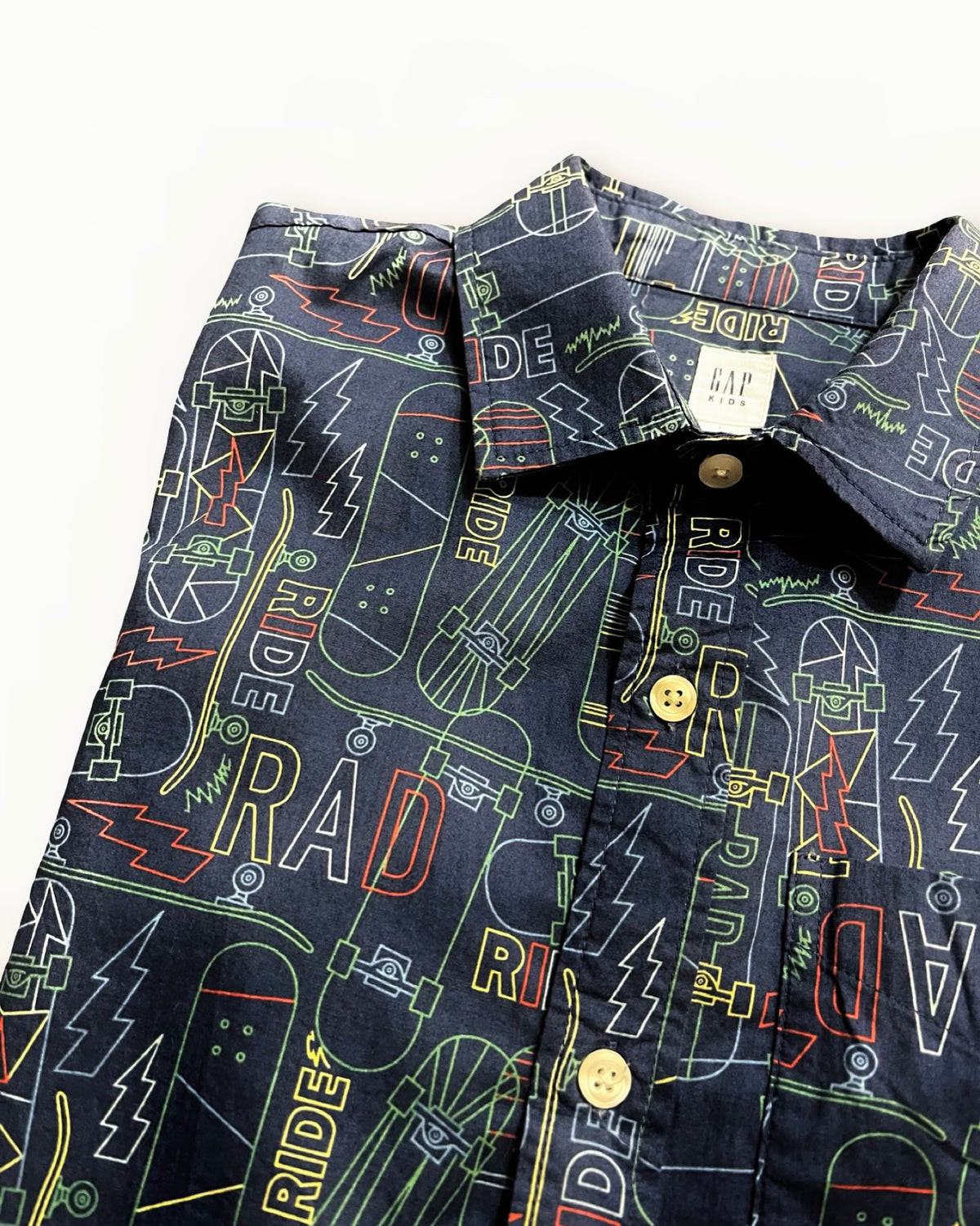 Gap skateboard button-down shirt