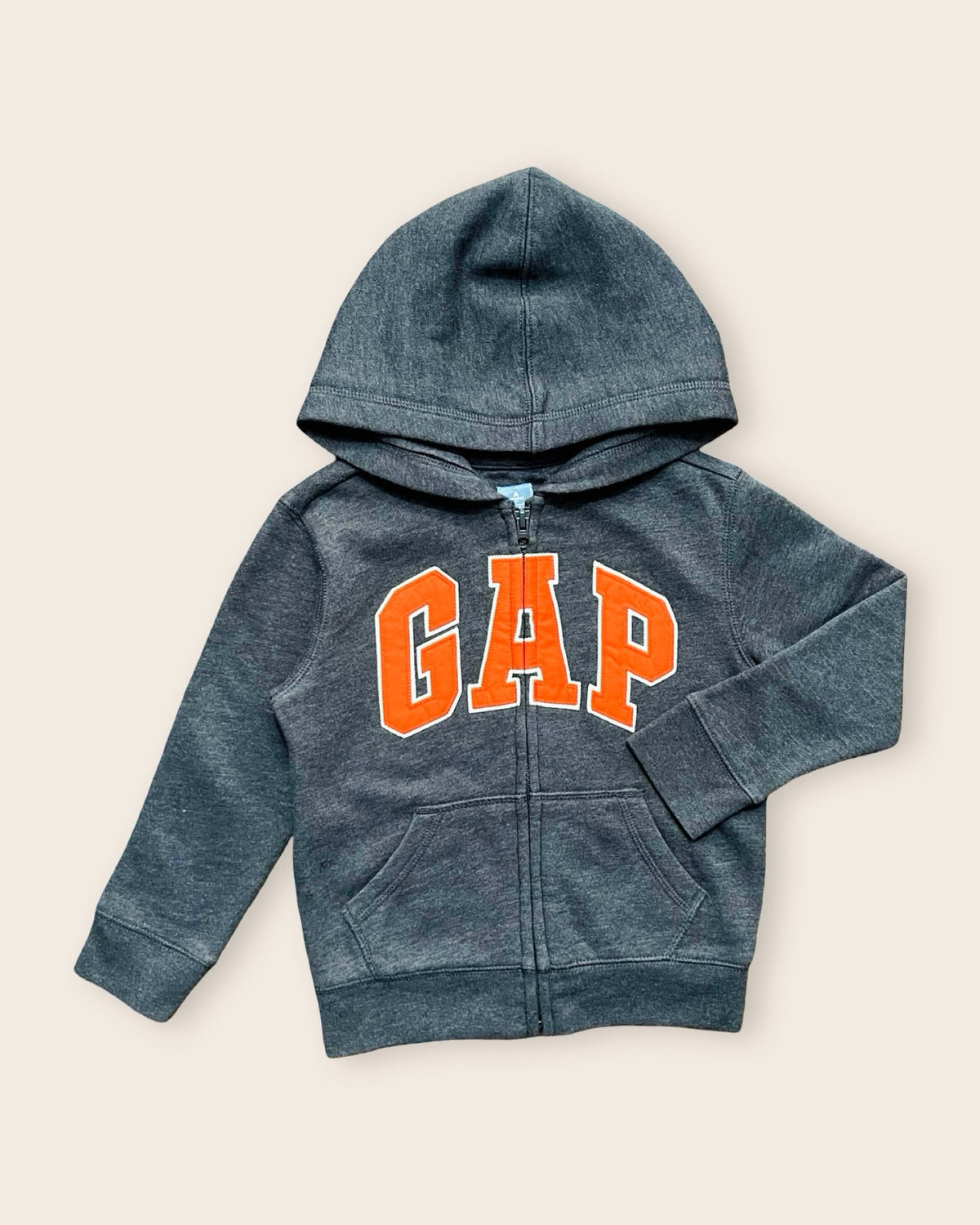Gap zip-up logo hoodie