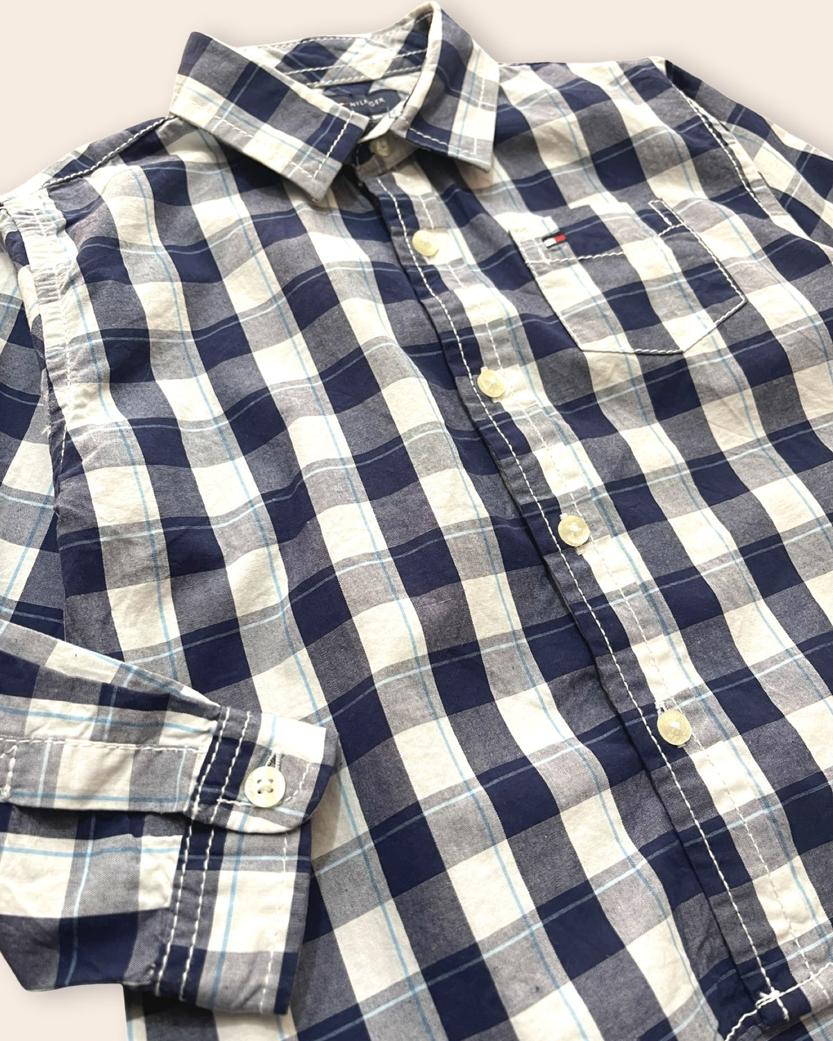 Tommy Hilfiger plaid long-sleeve shirt