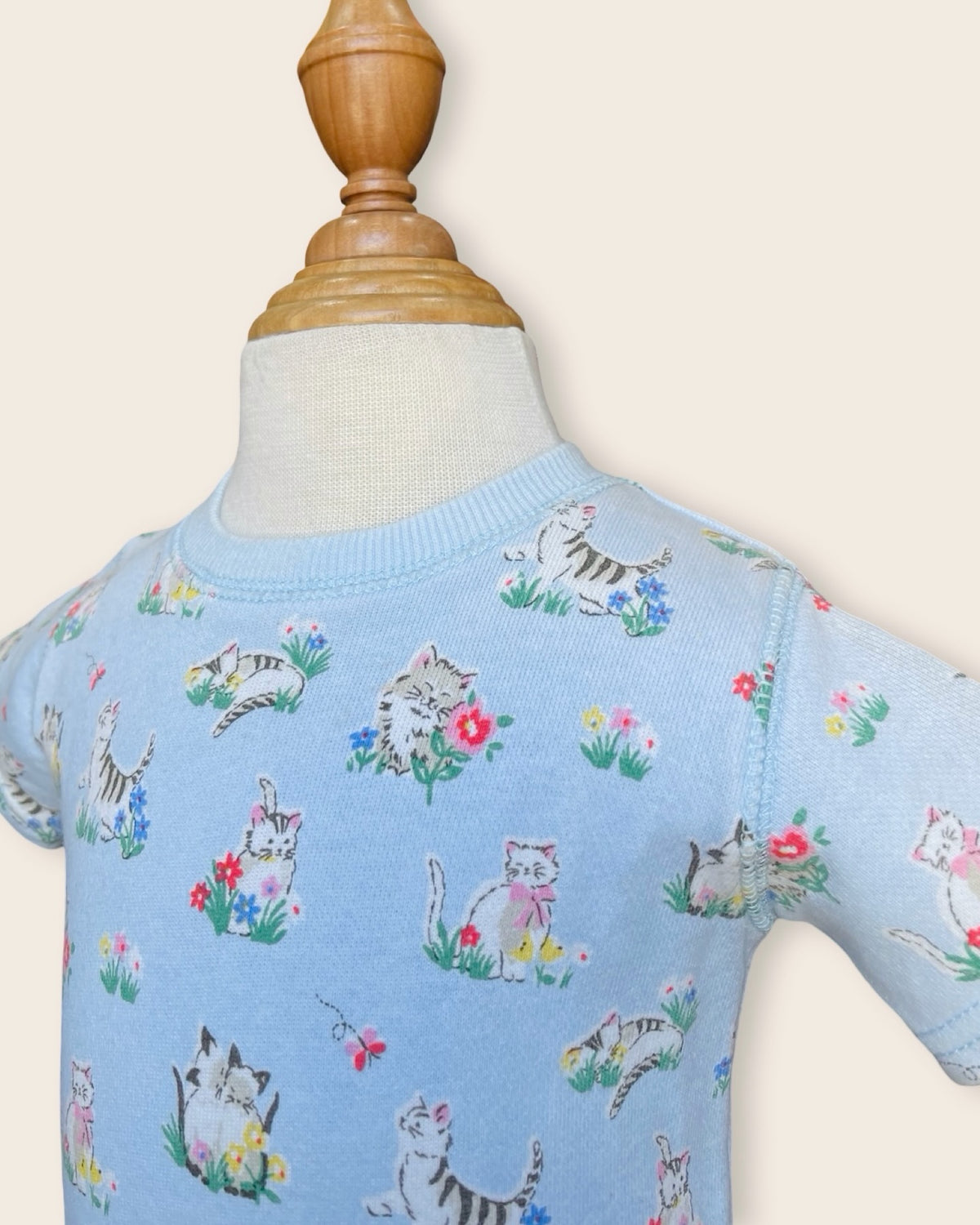 Tommy Hilfiger c• kidst•n authentic preloved sky blue kitten dress