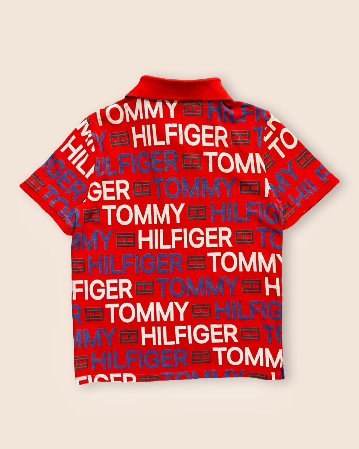 Tommy Hilfiger preloved logo polo shirt