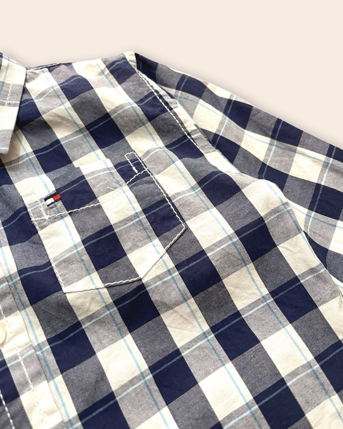 Tommy Hilfiger plaid long-sleeve shirt