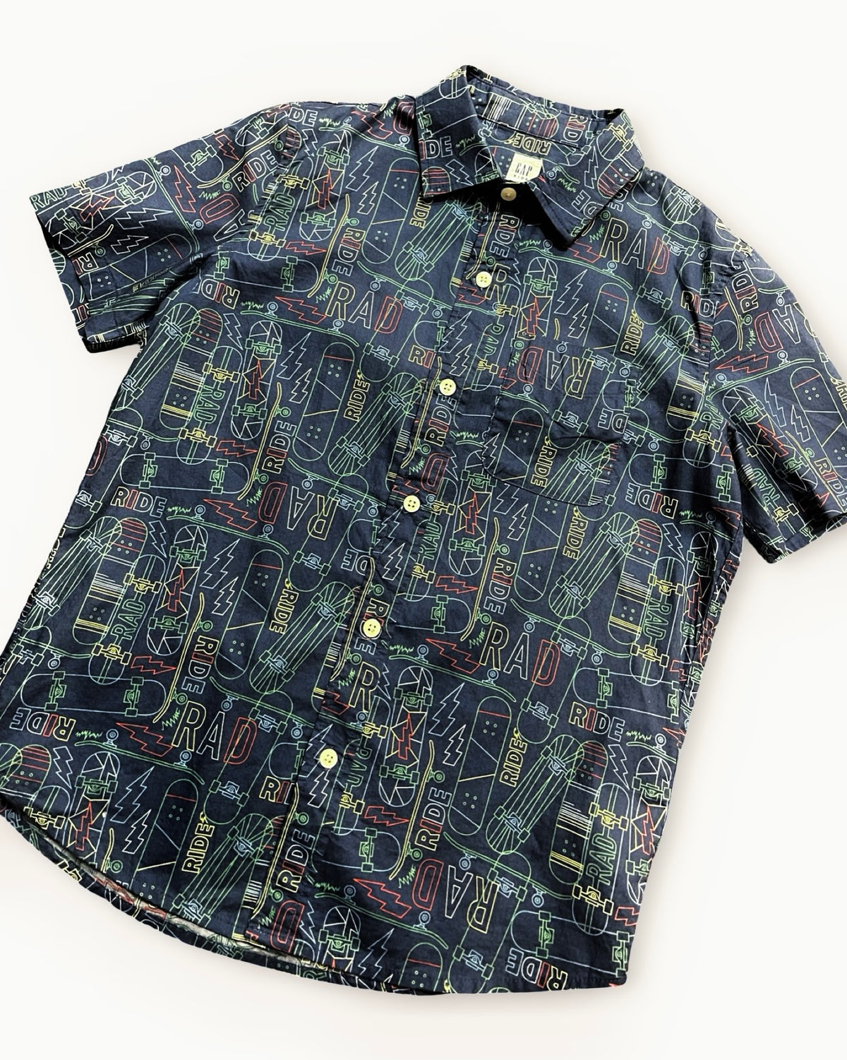 Gap skateboard button-down shirt
