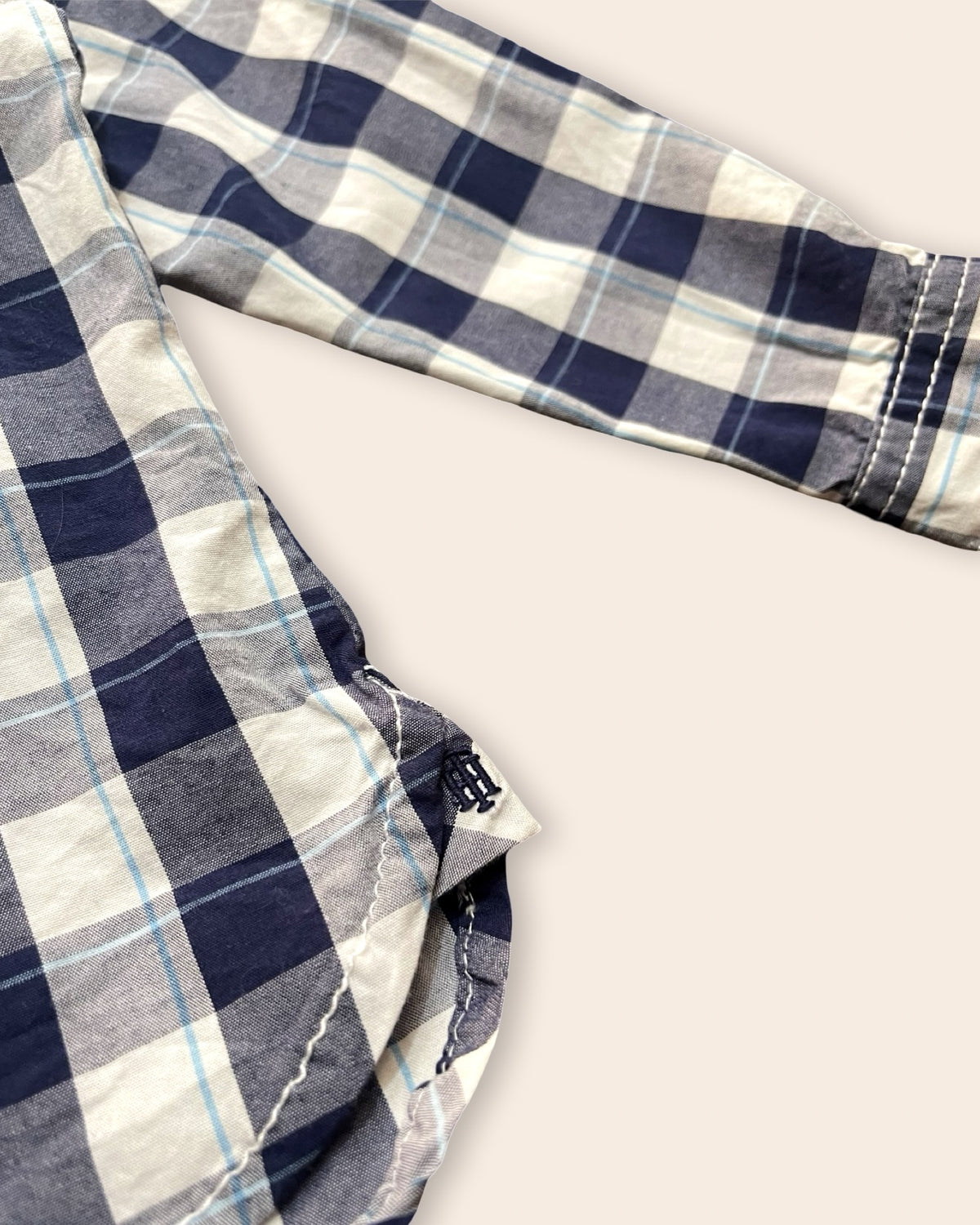 Tommy Hilfiger plaid long-sleeve shirt