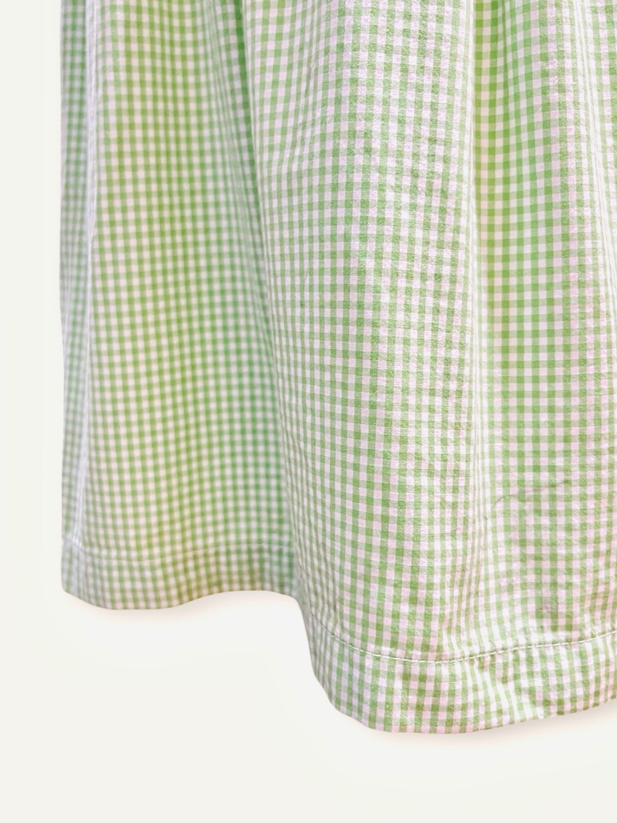 Tommy Hilfiger authentic gingham cap-sleeve dress