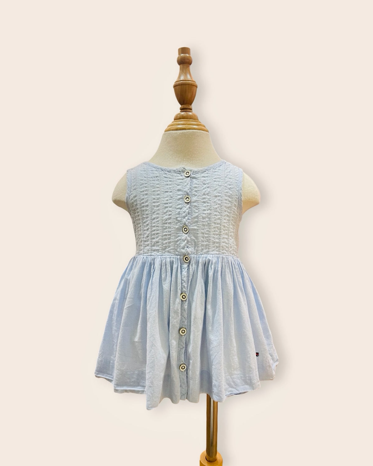 Tommy Hilfiger authentic smocked button-down dress