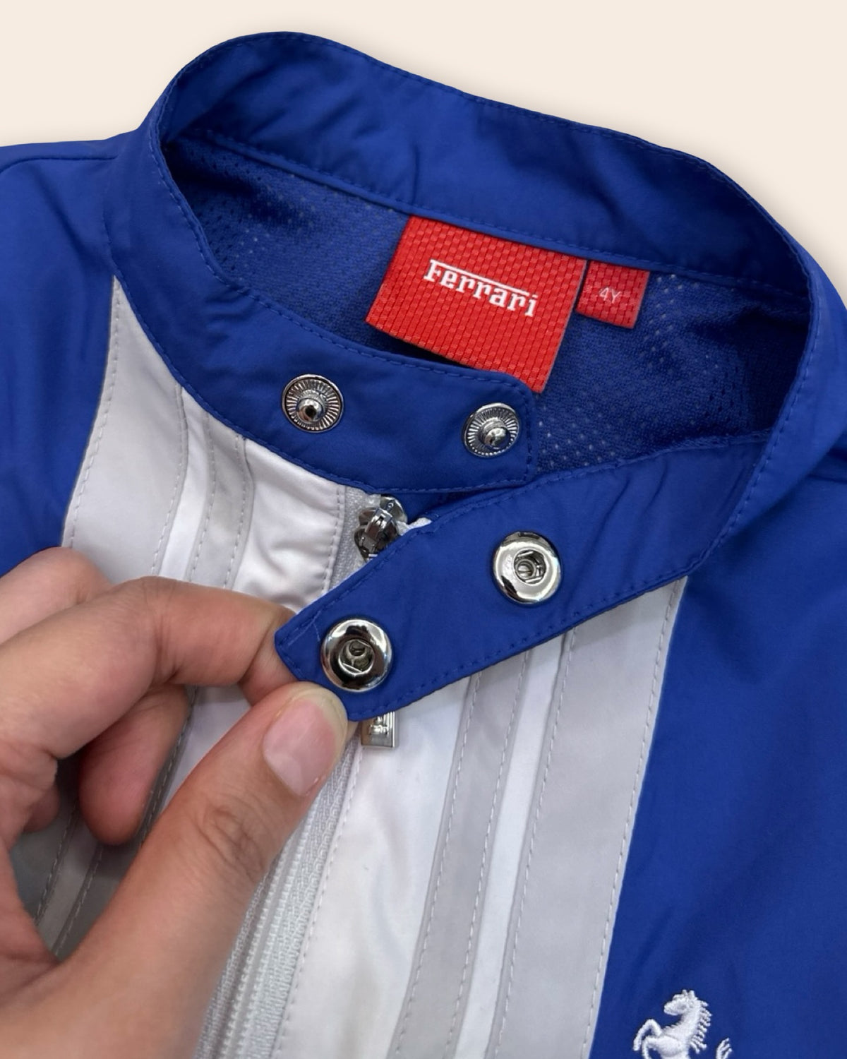 Ferrari high-neck windbreaker