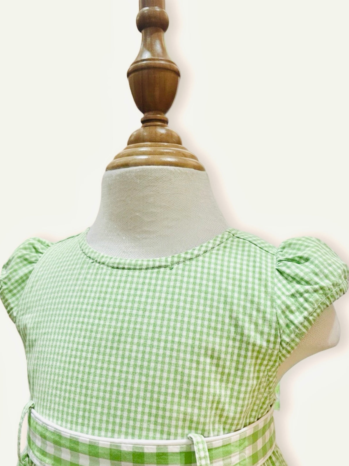 Tommy Hilfiger authentic gingham cap-sleeve dress
