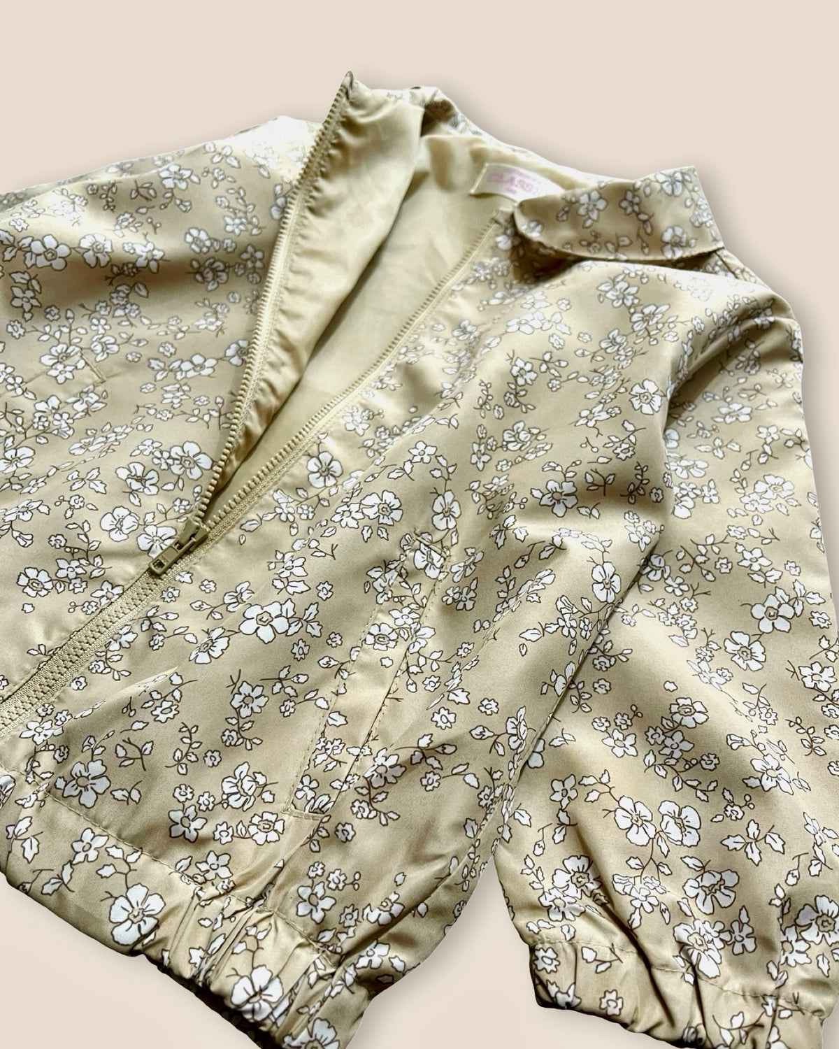 Elfindoll classic floral windbreaker