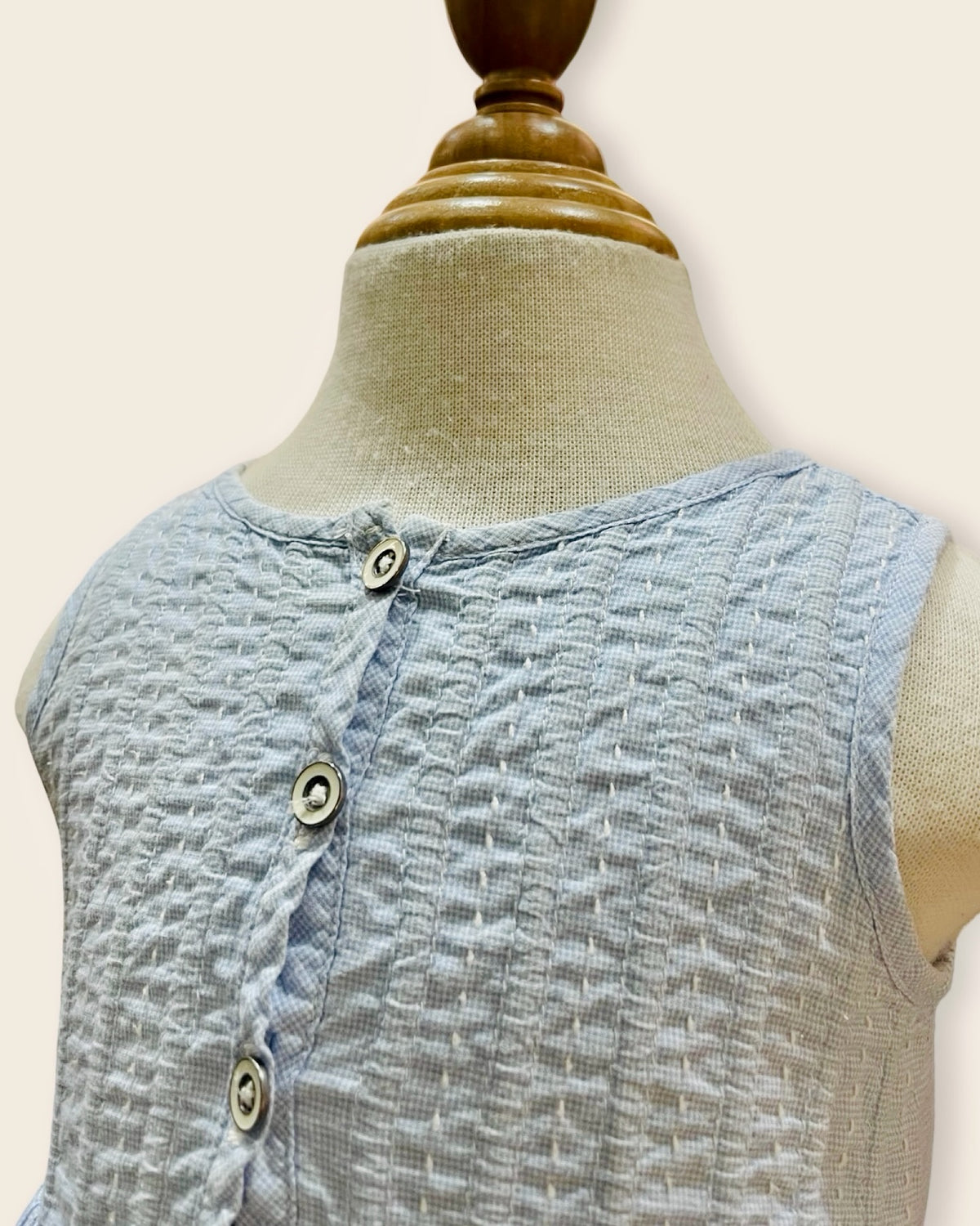 Tommy Hilfiger authentic smocked button-down dress