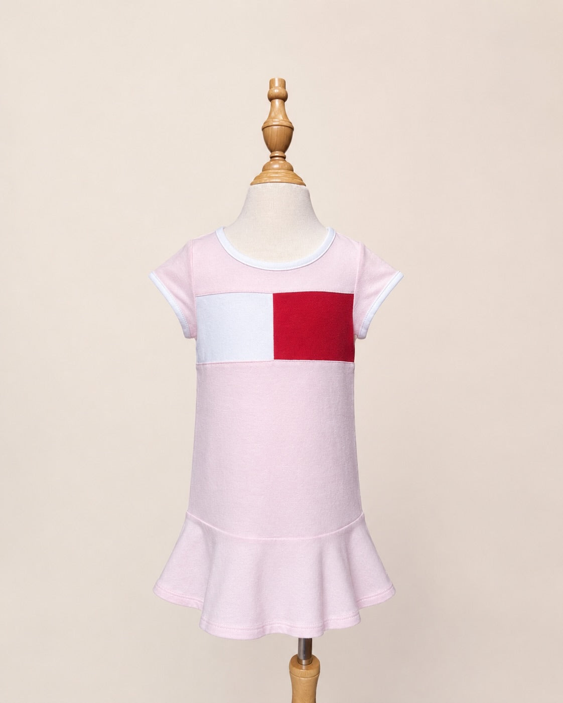 Tommy Hilfiger preloved color-block logo dress
