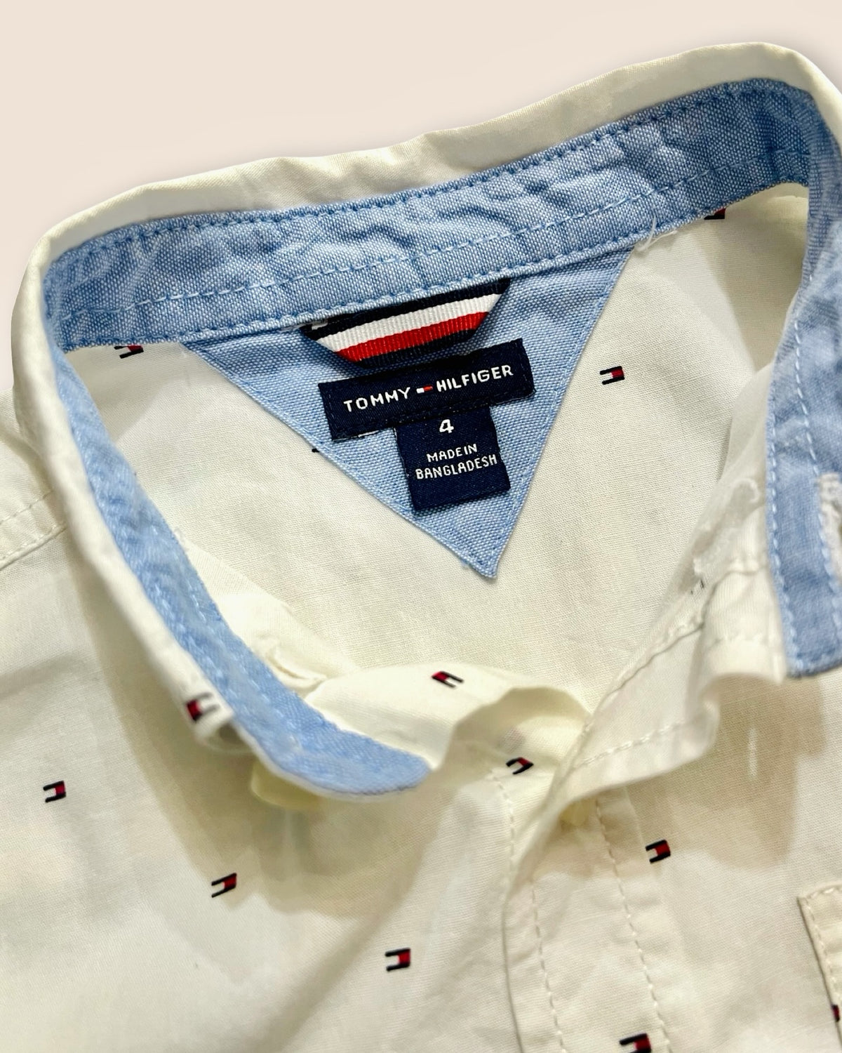 Tommy Hilfiger monogram button-down shirt