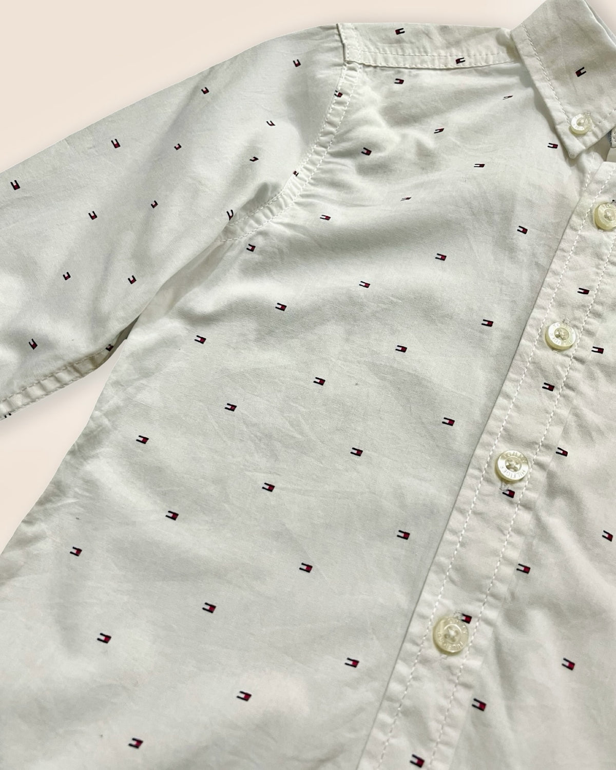 Tommy Hilfiger monogram button-down shirt