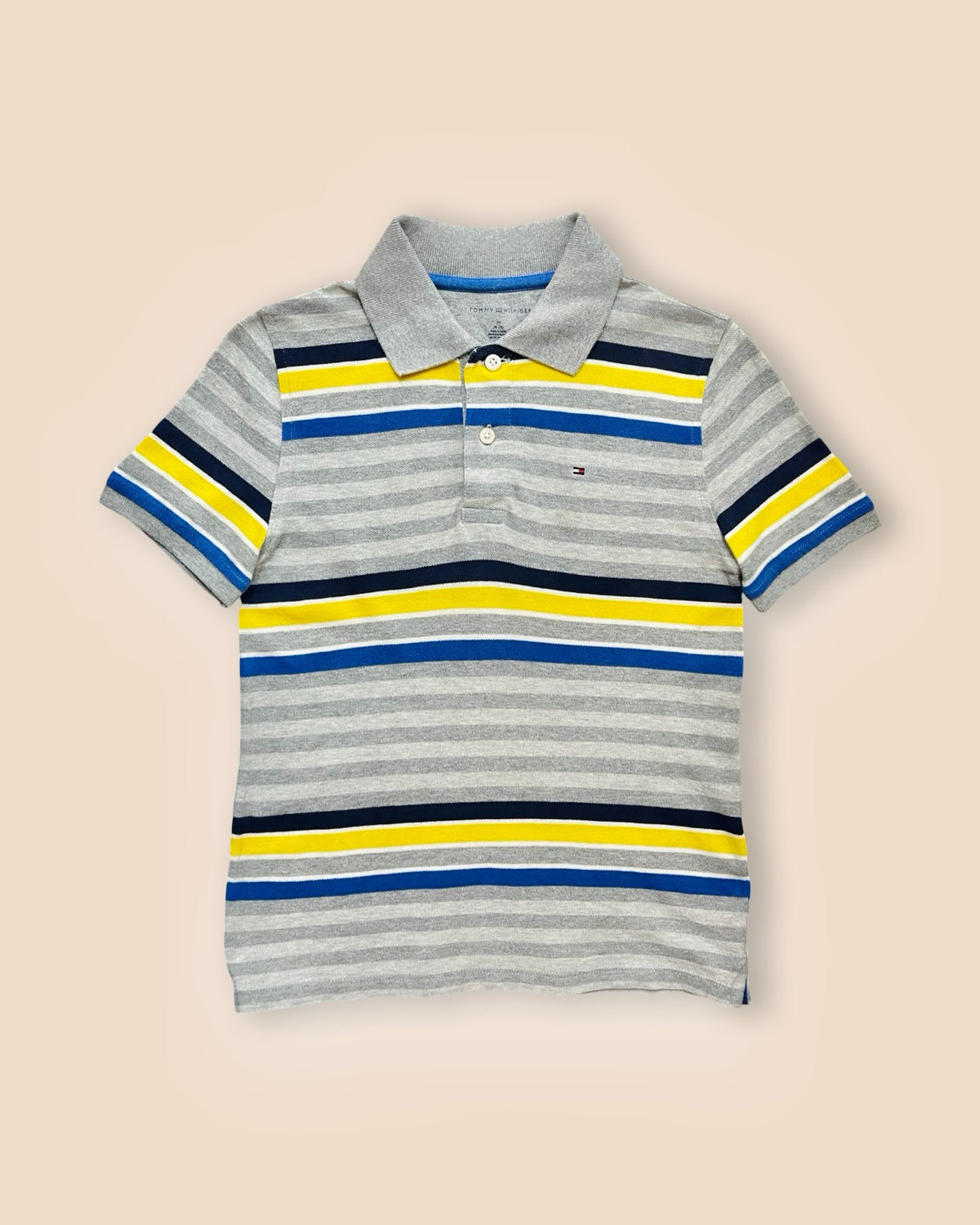 Tommy Hilfiger multi-stripe polo shirt