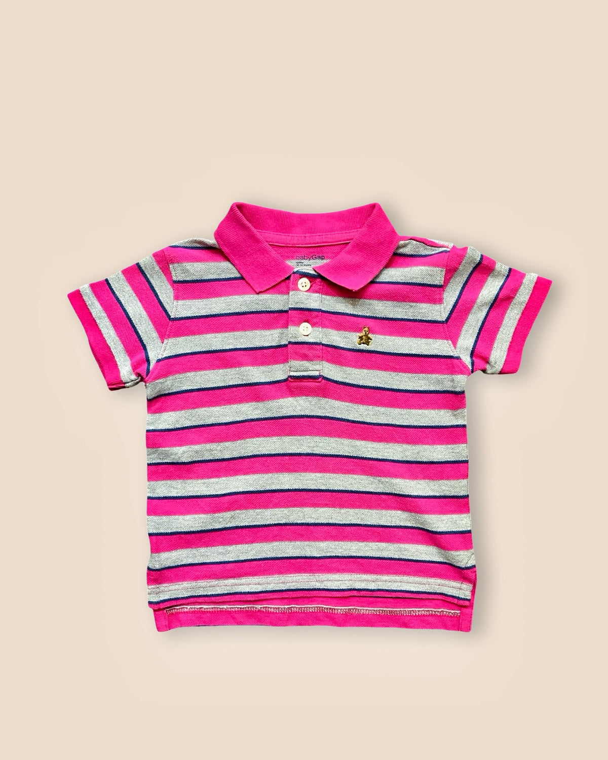 Gap striped polo shirt