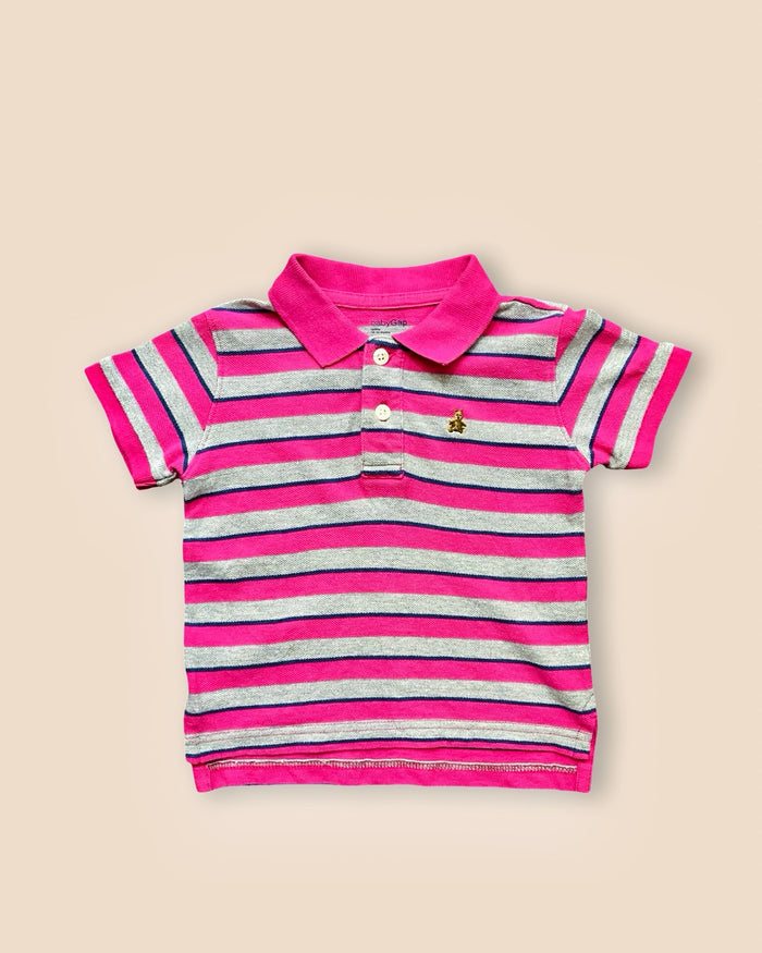 Gap striped polo shirt