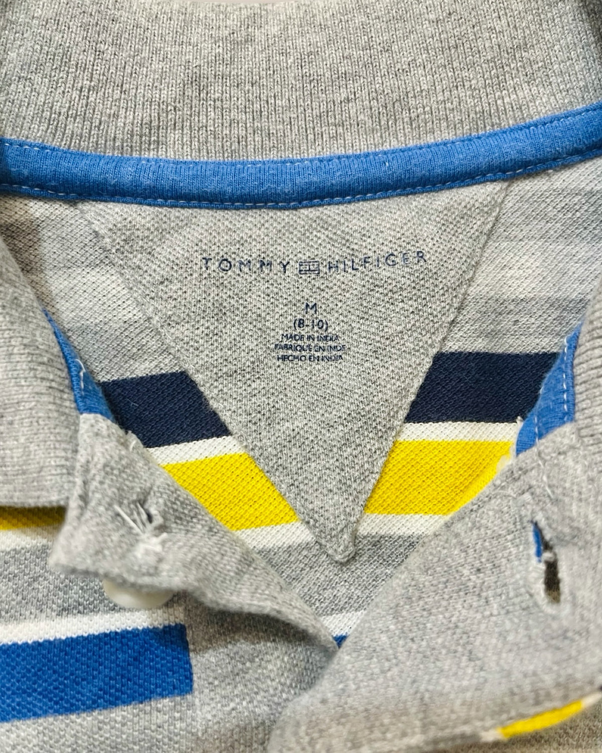 Tommy Hilfiger multi-stripe polo shirt