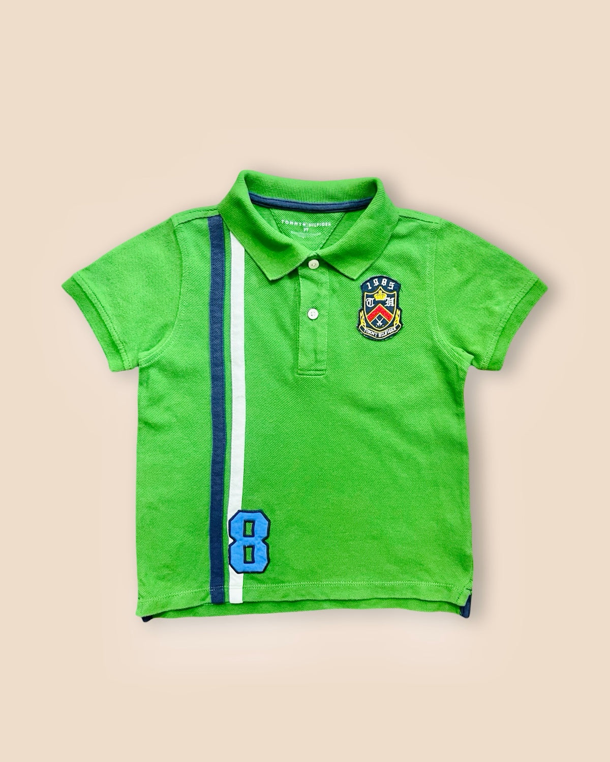 Tommy Hilfiger varsity graphic polo
