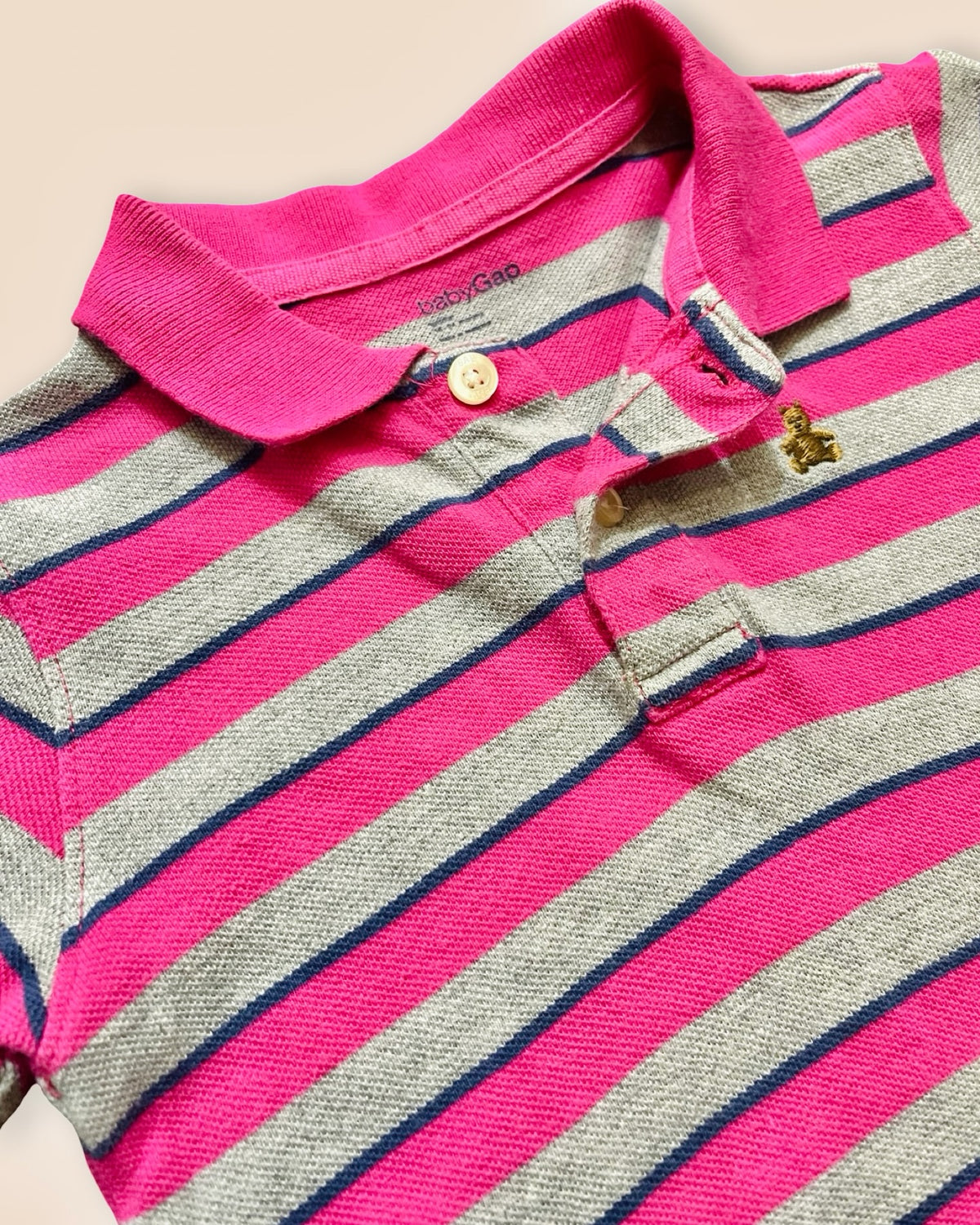 Gap striped polo shirt