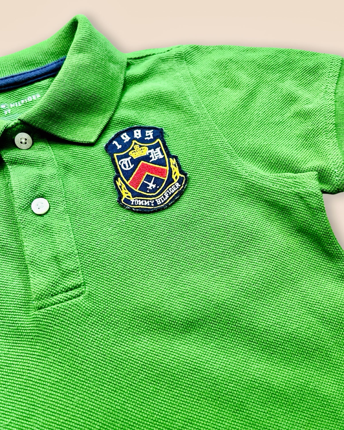 Tommy Hilfiger varsity graphic polo