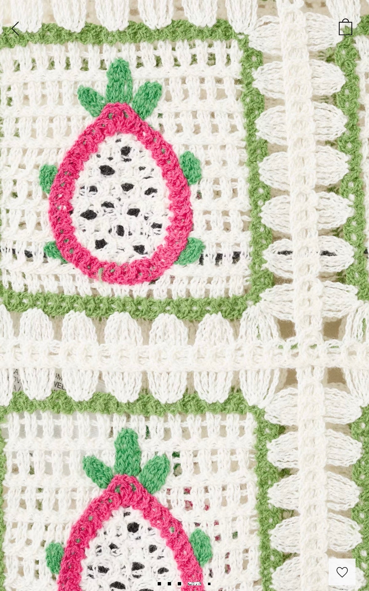 MANGO Crochet Top