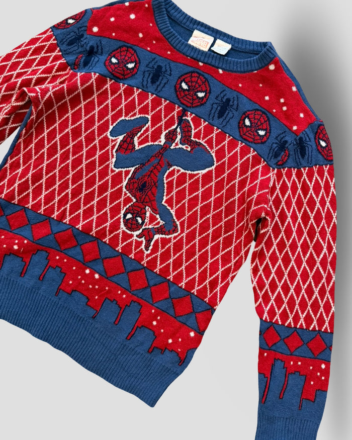 Spider-man knitted sweater